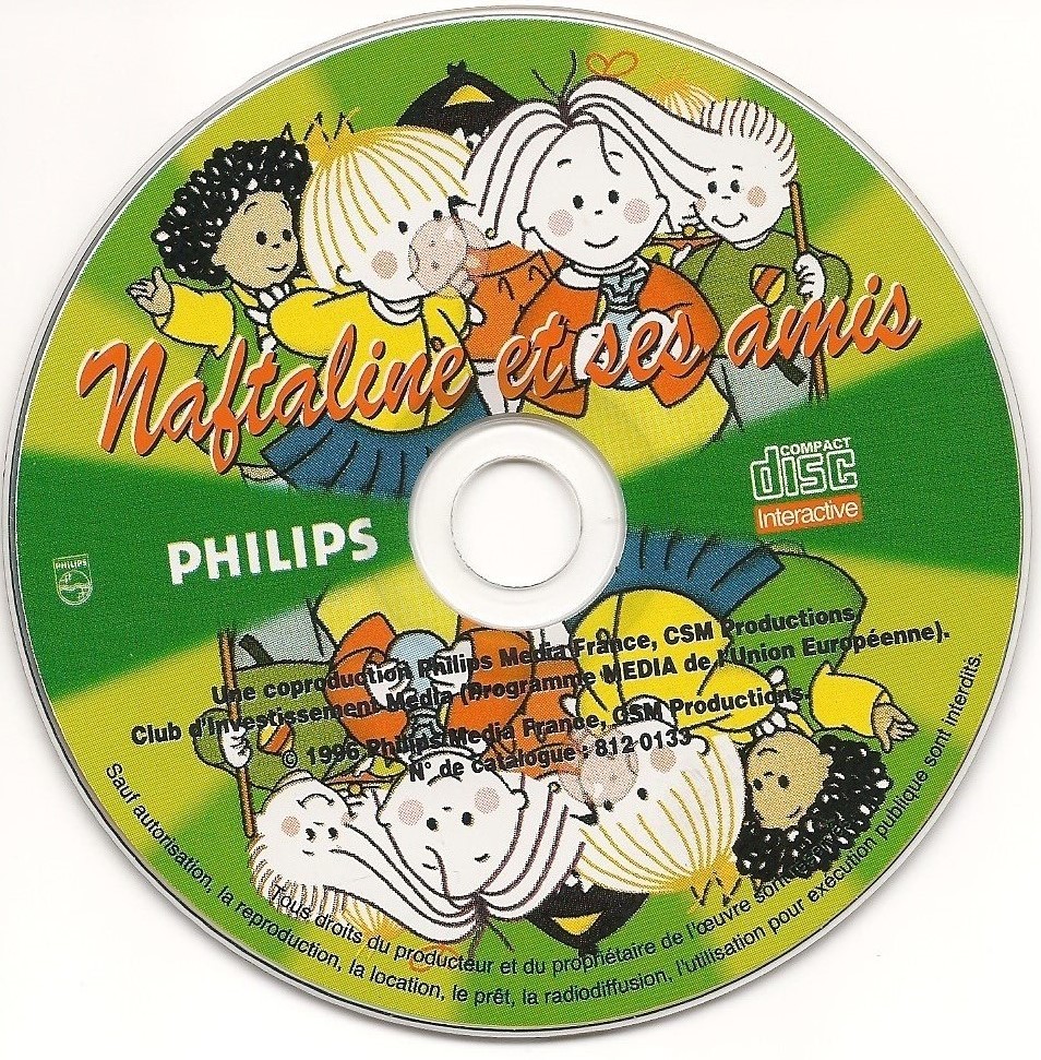 Naftaline et ses amis CD – The World of CD-i