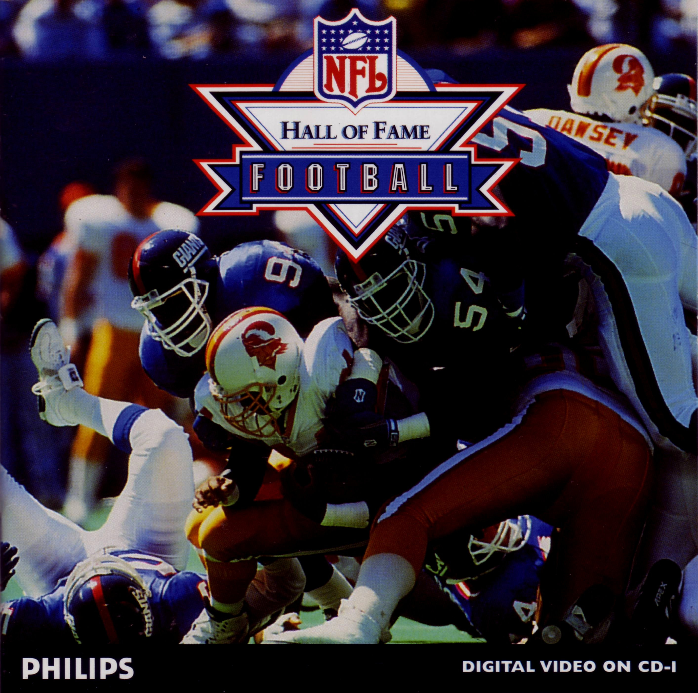 NFL Hall Of Fame Football Front The World of CDi