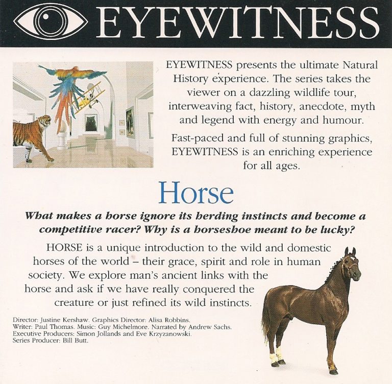 Eyewitness – Horse front rear0001 – The World of CD-i